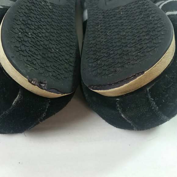 Coach black signature "Kinsley" shoes  SZ 8.5 M - Picture 6 of 6